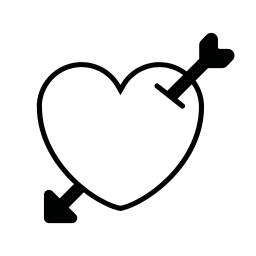 heart cupid icon