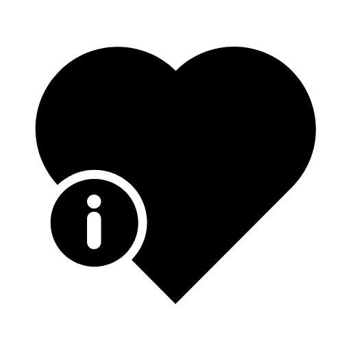 heart information icon