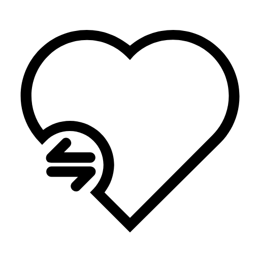 heart transplant icon
