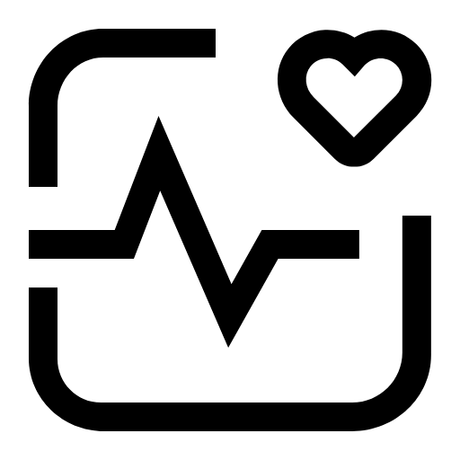 heartbeat monitor icon