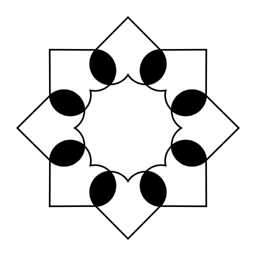 hearts flower icon