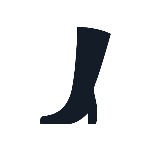 high heel boot icon