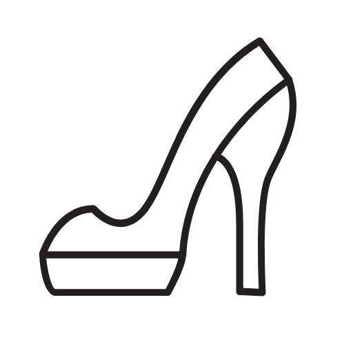 high heel icon
