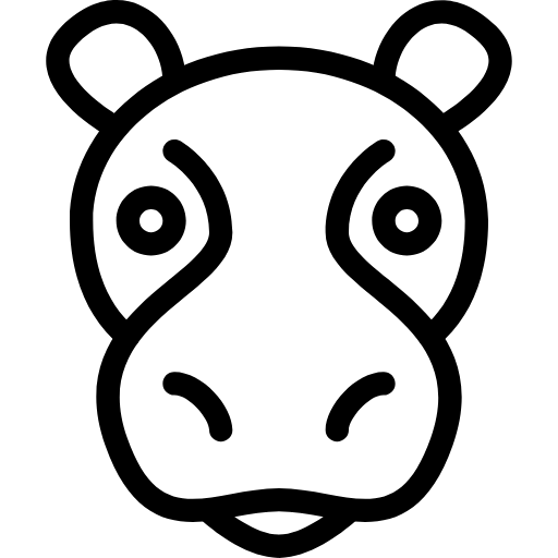 hippopotamus icon