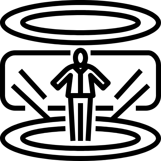 hologram technology icon