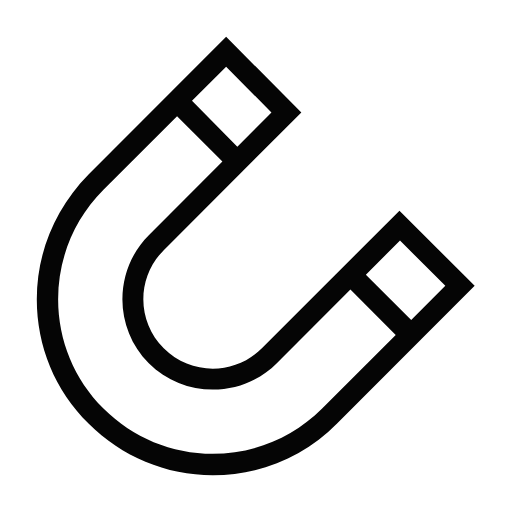 horseshoe magnet icon