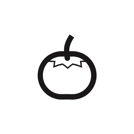 hot house tomato icon
