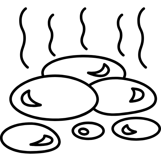 hot stone icon