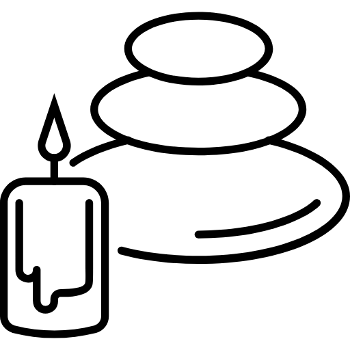 hot stones icon