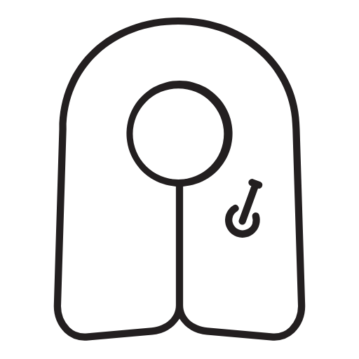 inflatable life jacket icon