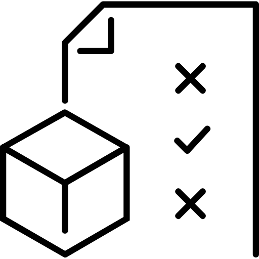 inspection goods icon