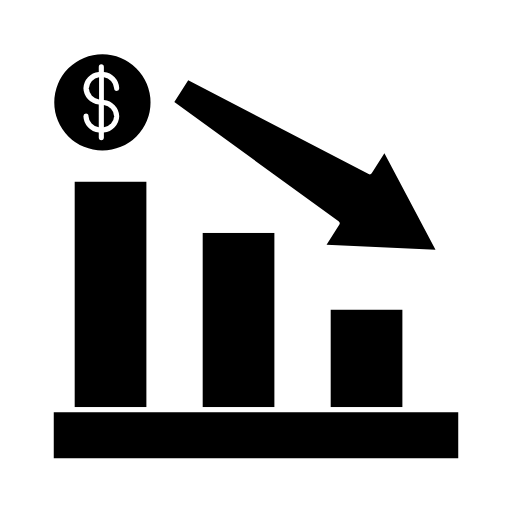 investation goes down icon