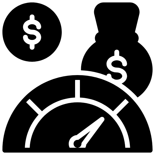 investment gauge icon