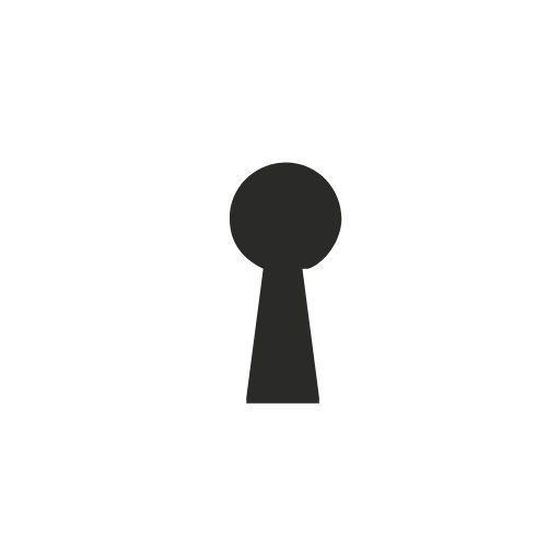 key hole icon