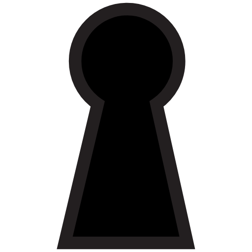 keyhole icon