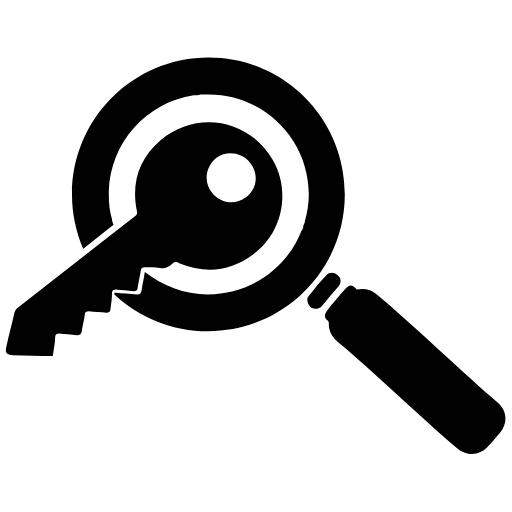 keyword research icon icon
