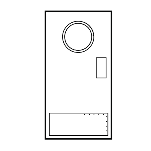 kitchen door icon