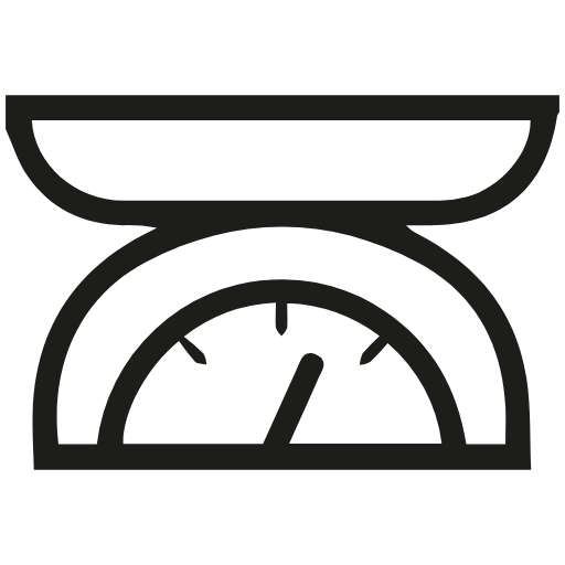 kitchen scale icon