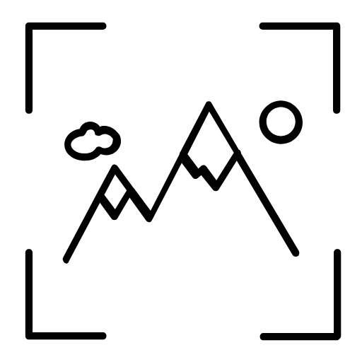 landscape image icon