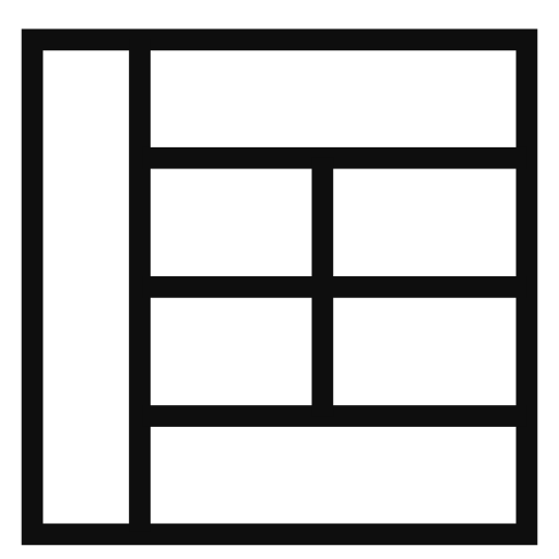 layout icon