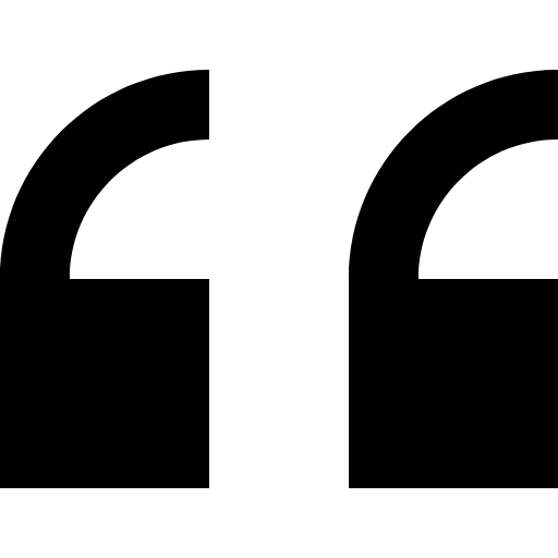 left quote icon