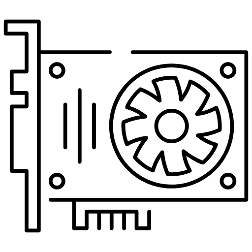 line video card icon