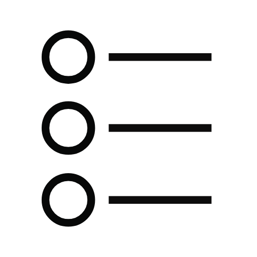 list icon