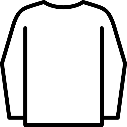 long sleeve t-shirt icon
