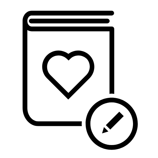 love story edit icon