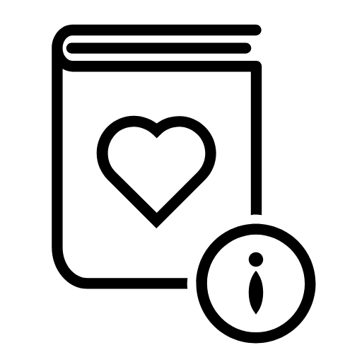 love story information icon