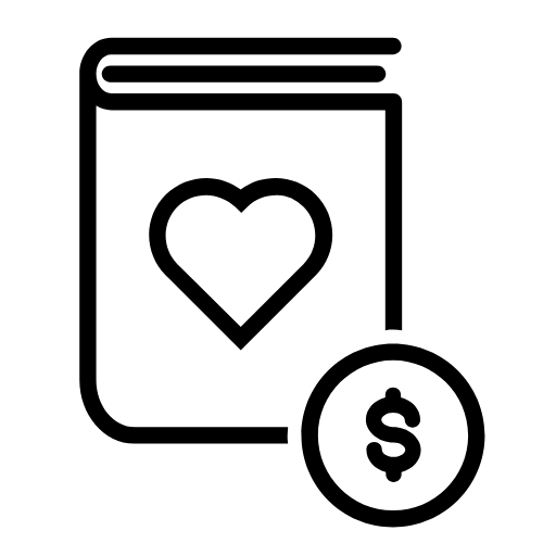 love story money icon