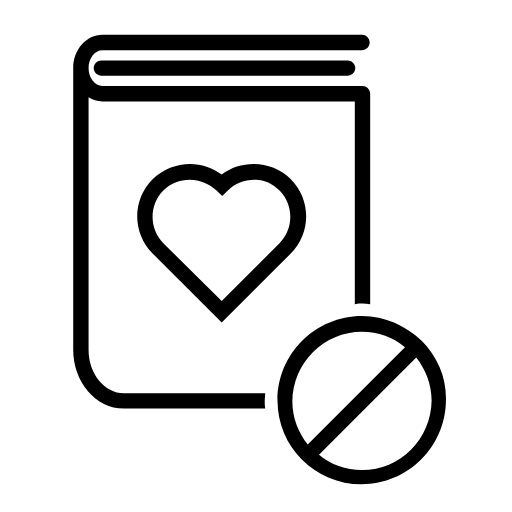 love story stop icon