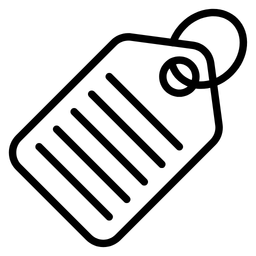 luggage tag icon