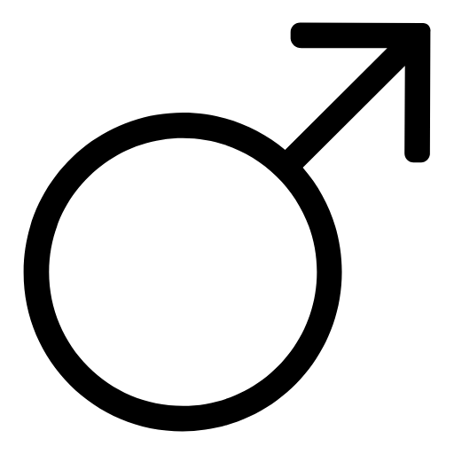 male sex symbol icon