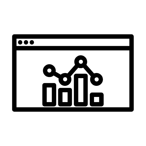 market monitoring icon