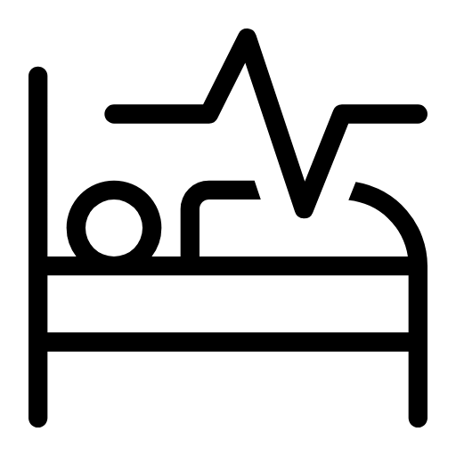 medical bed icon