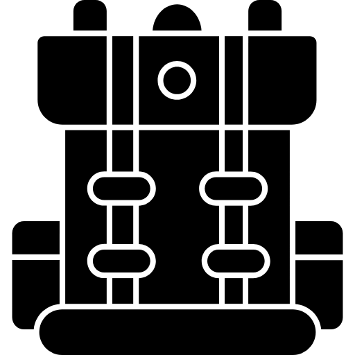 military backpack icon