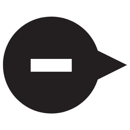 minus sign icon
