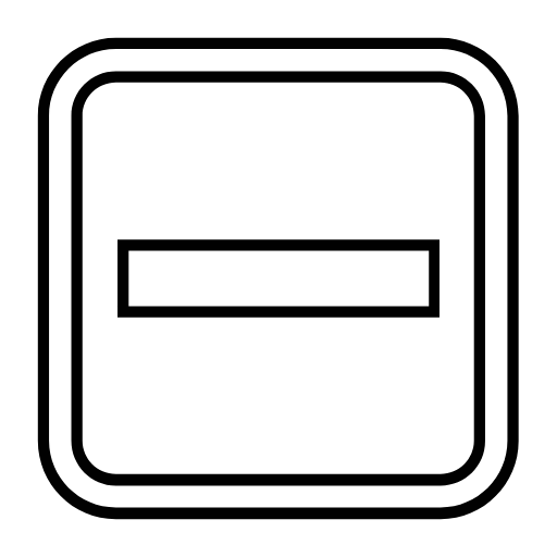 minus square icon