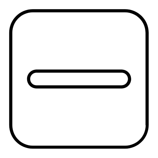 minus square icon