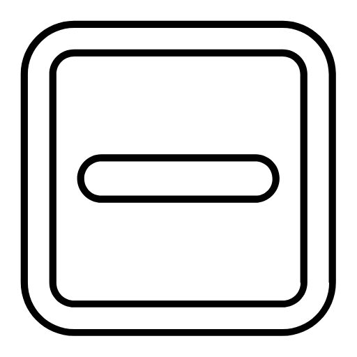 minus square icon