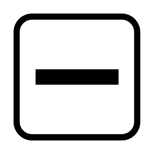 minus square icon