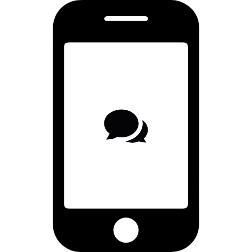 mobile chat icon