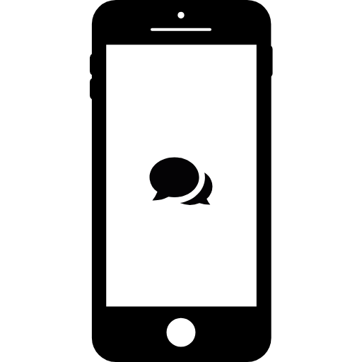 mobile chat icon