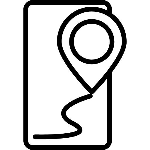 mobile gps icon