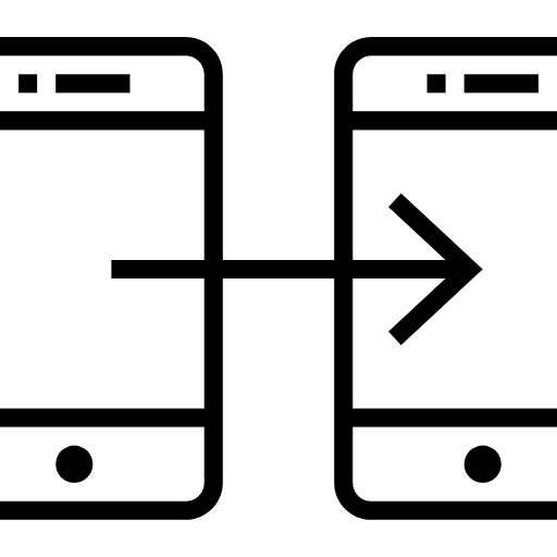 mobile transfer icon