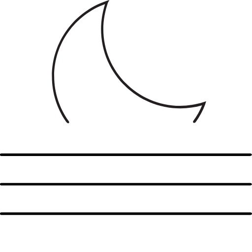moon rise icon
