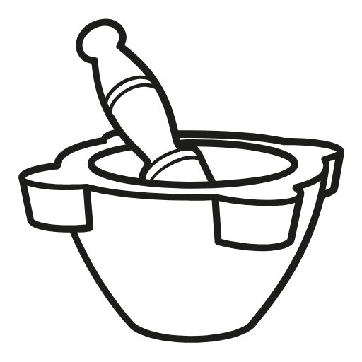 mortar and pestle icon