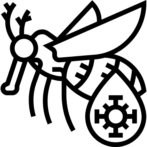 mosquito borne virus icon