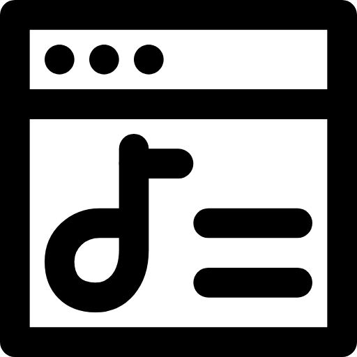 music content icon